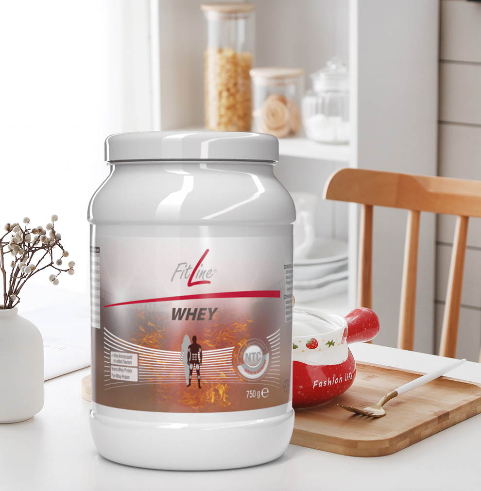 进口 PM Fitline Whey 乳清蛋白粉 练肌粉健肌粉 男女运动健身营养粉